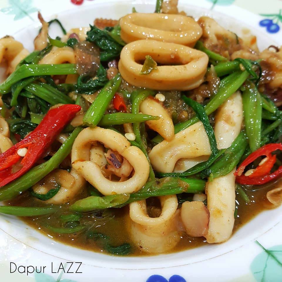 Sayur Kampung Juga Dapat Perhatian Masak Kangkung Goreng 