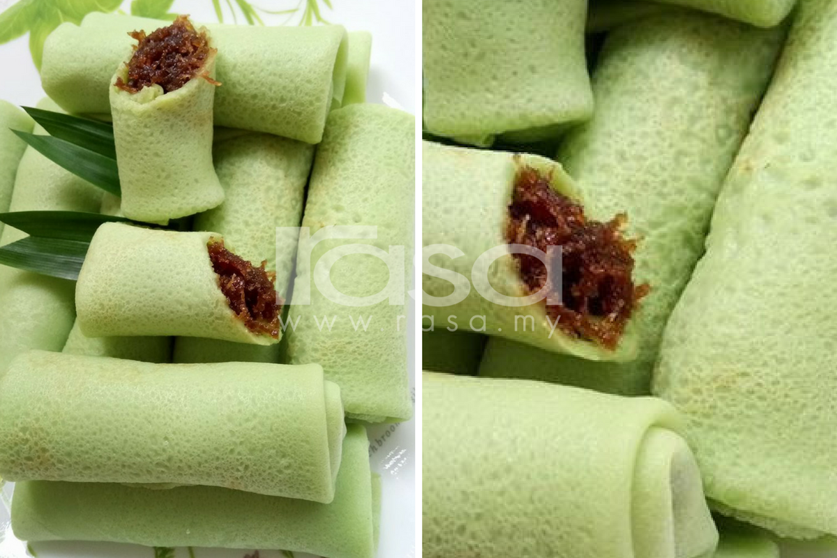 Kuih Ketayap Tanpa Santan - Perokok j