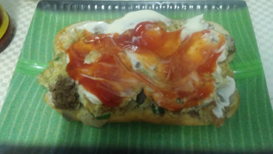 Cara Buat Roti John Mini Homemade. Mudah Sangat! Boleh 