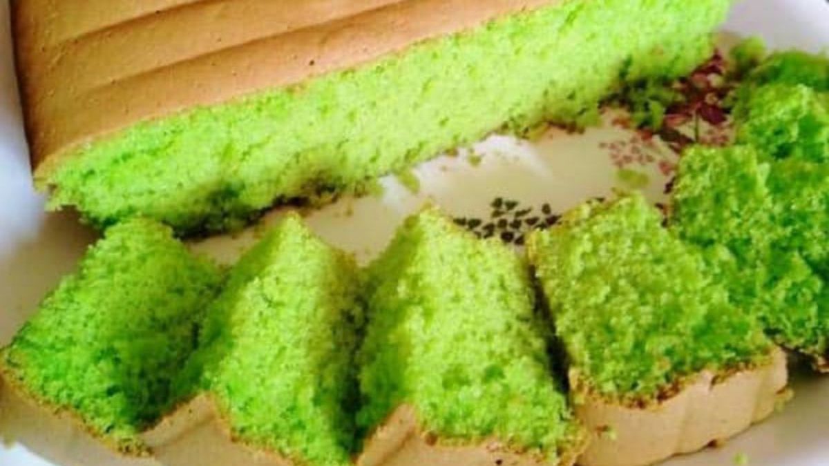 Kek Pandan Paling Senang Nak Buat Boleh Hidang Untuk Rumah Terbuka Raya