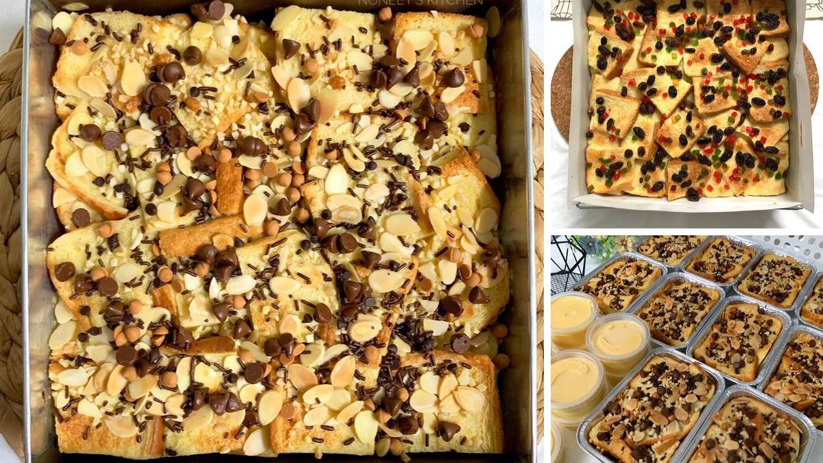 Mudah Sedap Ini Resipi Bread Butter Pudding Paling Best