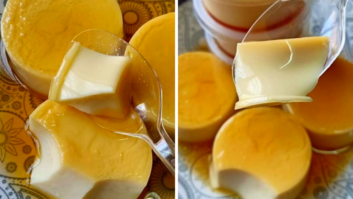 Cara Buat Puding Karamel Tanpa Guna Telur Tak Perlu Kukus