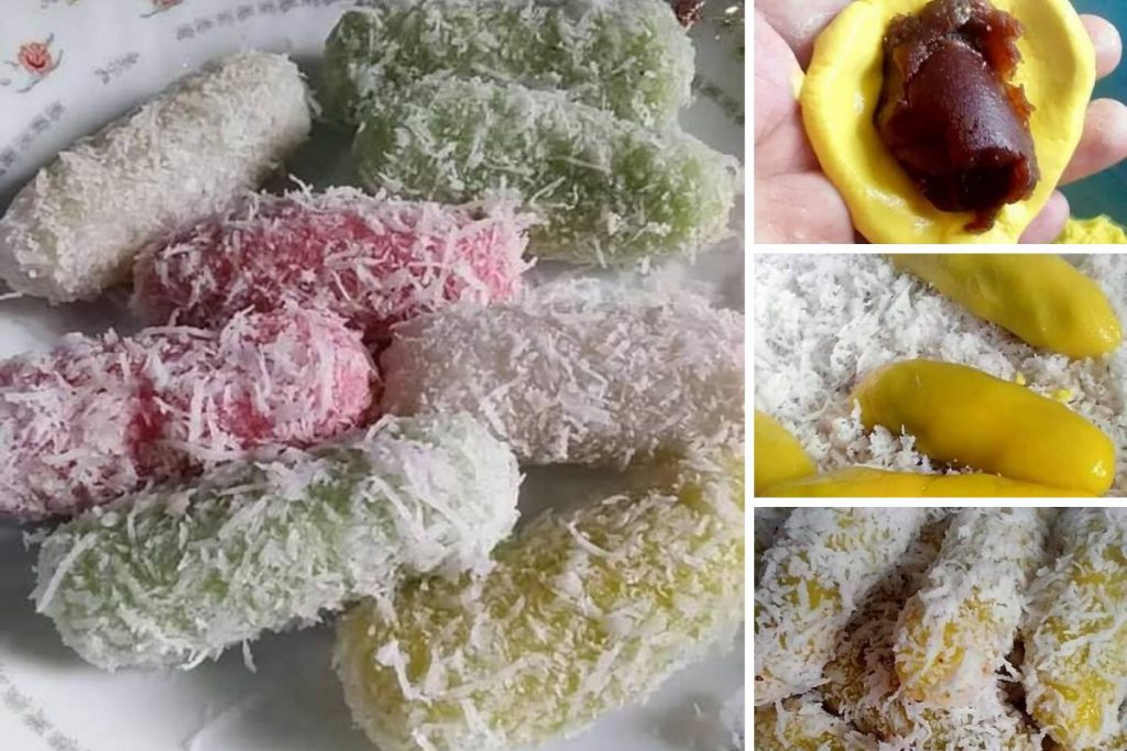  Kuih Ulat Bulu  Berinti Kacang Merah