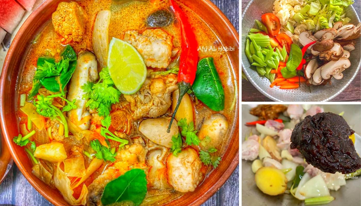 Tomyam Sayur Thai Resipi Istimewa Yang Sangat Sedap