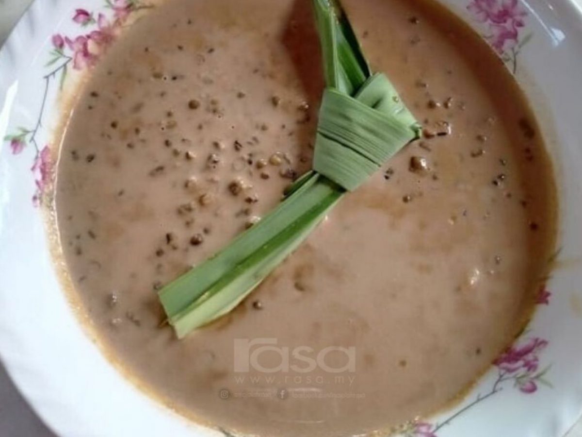 resepi bubur kacang merah