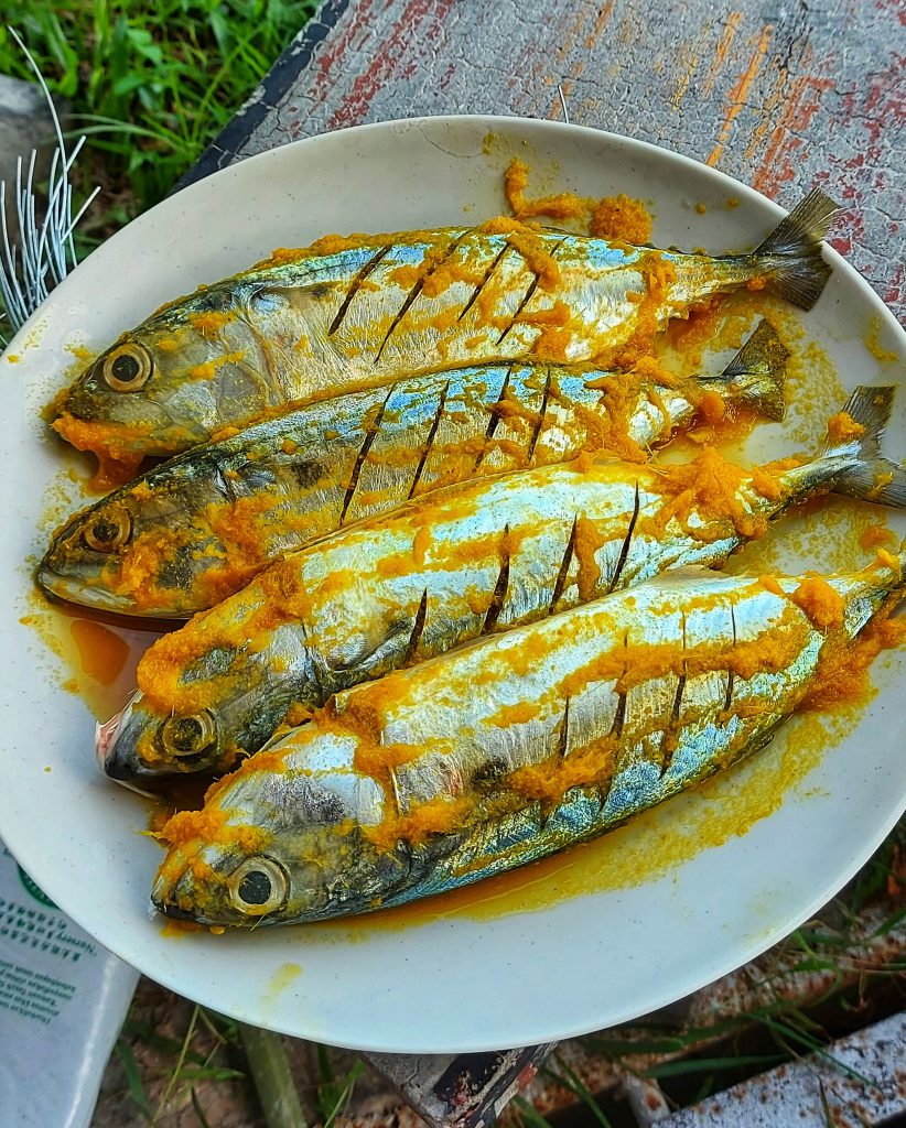 Resipi Ikan Kembung Percik Masak Cara Kampung Yang Terlajak Sedap